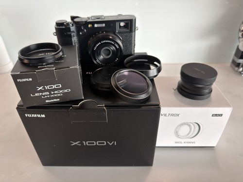 Fujifilm x100vi black camera - x100vi,