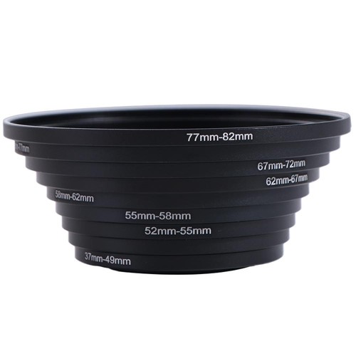 9pcs step rings camera - 9pcs,