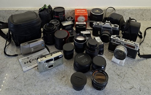 Huge vintage camera and - huge,