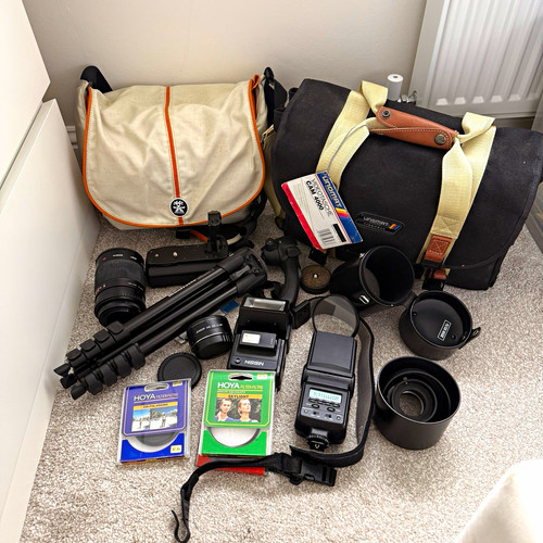 Camera accessories job lot - camera,