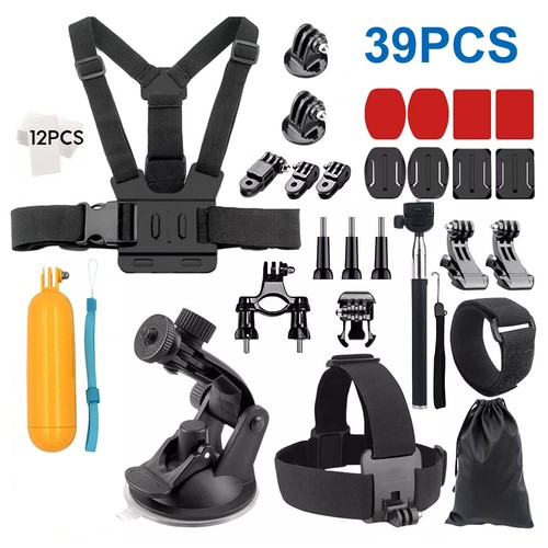 39x action camera bundle chest - bundle,
