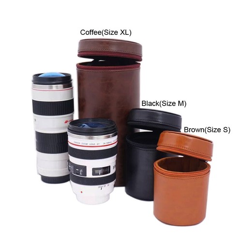 Leather hard camera lens - camera,