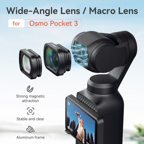 Magnetic wide angle lens for - magnetic,